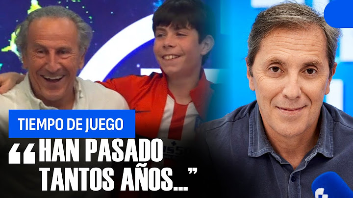El show de Petón en el Barça vs Atleti: "Han pasado tantos años..." | Tiempo de Juego COPE