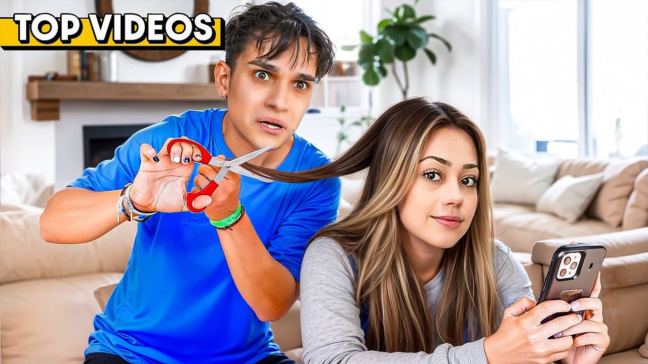 24 PRANKS IN 24 HOURS ON MY CRUSH! | Lucas and Marcus