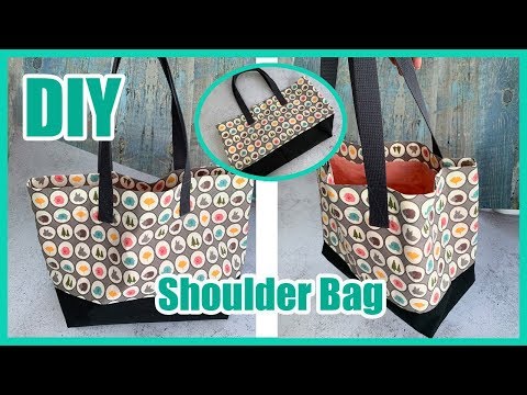 DIY| 숄더백 만들기| Shoulder Bag| 업그레이드 에코백 만들기 어렵지 않아요~~| 어바웃소잉