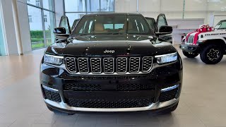 First Look ! 2023 Jeep Grand Cherokee Summit - 3 Row American Luxury SUV | Black Edition