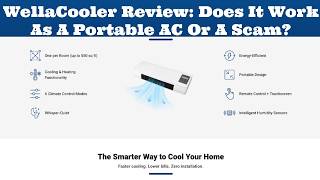 WellaCooler Review: Does It Work As A Portable AC Or A Scam?