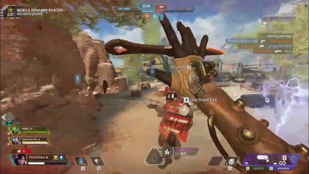 WRAITH GAVE ME A KUNAI TO PUNCH HIM (RARE ANIMATION) APEX LEGENDS YouTube