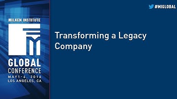 Transforming a Legacy Company