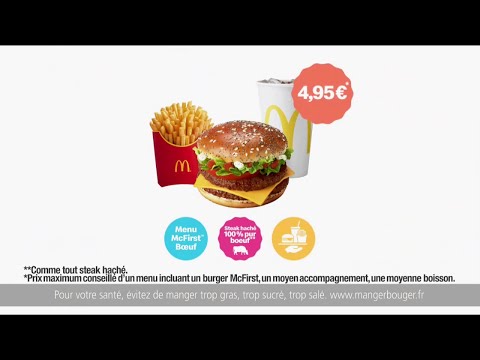 Pub Mc First Boeuf McDonald’s 2019