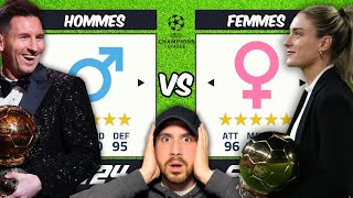 Hommes vs Femmes sur FC 24