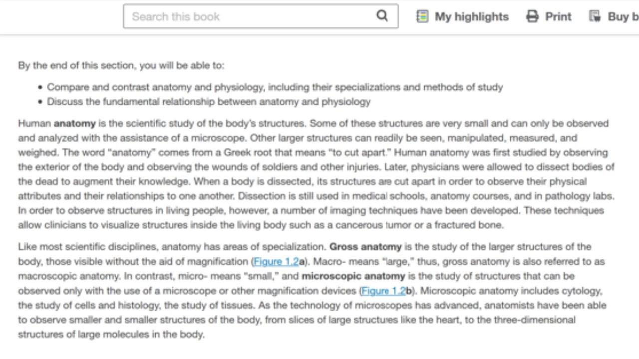 Anatomy of a College Textbook- How to take notes in college 