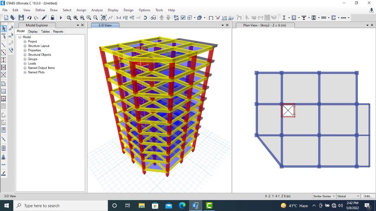 Reinforced Concrete Building Design Part 01 | Building Design Using ...