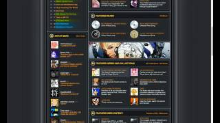 history of newgrounds layouts