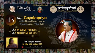 Download Lagu Rãga - 13 : Gãyakapriya | Ranjani Keerthi | Dwi-Säpthäti MēlaMāla Sämàrpánäm | Nãdãmrutha MP3
