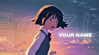 Your Name Edit Sweater Weather