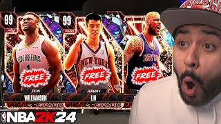 New Free Dark Matter Zion Williamson for Everyone and Multiple Free Dark Matters in NBA 2K24 MyTeam