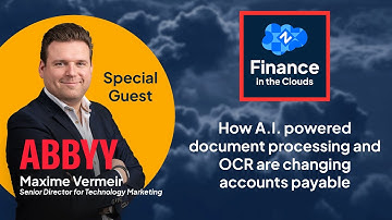 How AI powered document processing & OCR are changing account payable with Maxime Vermeir from ABBYY