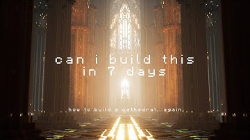How To Build A Cathedral...again