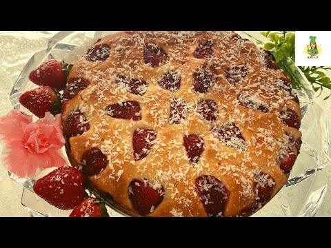 تصویری: دستور کلاسیک کیک توت فرنگی