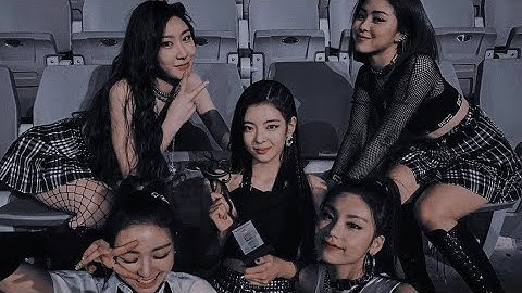 every itzy mv but it’s only the song title