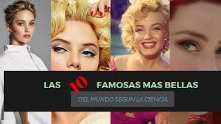 Las 10 famosas mujeres mas bellas segun la ciencia