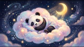 15 Minutes Baby Sleep Music 🌙 Calming Bedtime Lullaby with Cute Baby Panda Sleeping on a Fluffy Drea screenshot 3