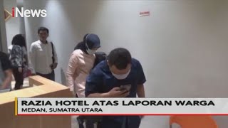 Polisi Gerebek Pasangan Mesum Dalam Hotel di Medan - Police Line 06/07