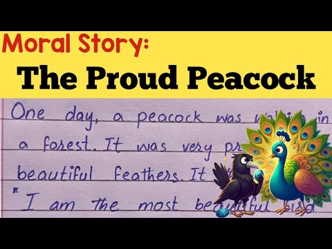 The Proud Peacock|Moral Story in English 