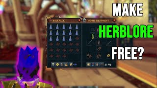 Herblore 10m - 20m+ Per Hour With Unfinished Potions RS3