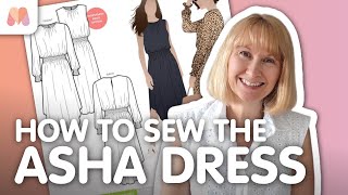 How to Make the Asha Dress Style Arc Sewalong