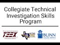 First class of teex collegiate technical investigation skills program graduates