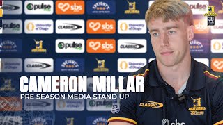 Depoimento de Cameron Millar a imprensa Analise da temporada da NPC e camisa num