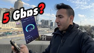 I tried Fastest 5G Internet in USA! *5Gbps*