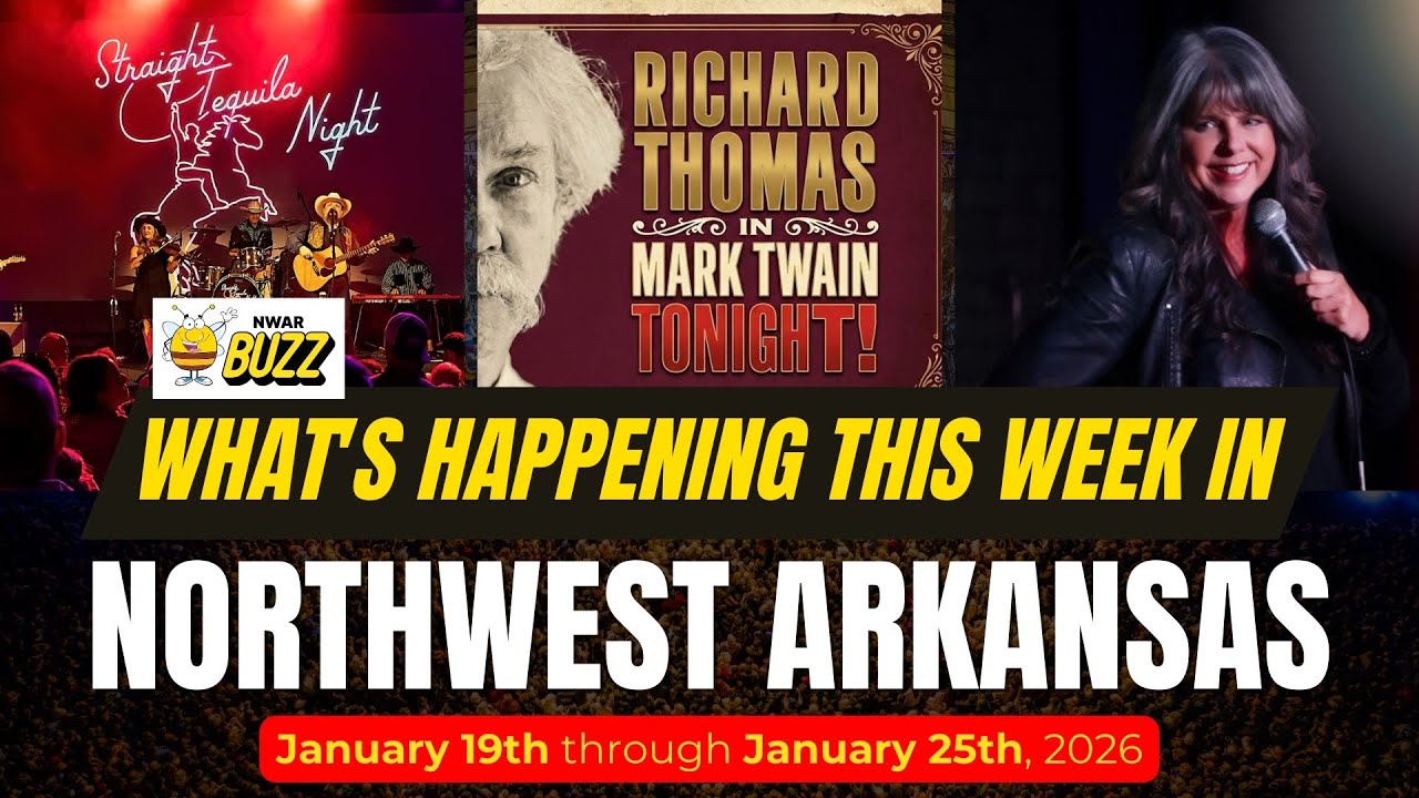 Northwest Arkansas Weekly Events —Jan 19th to Jan 25th, 2025