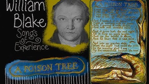 William Blake Songs of Experience A Poison Tree