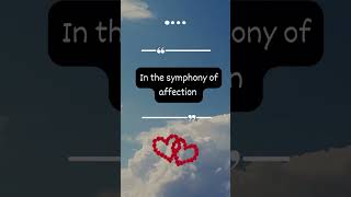 In the symphony of affection Two hearts find their perfect harmony #ShortsViral#ShortsLife