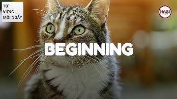 BEGINNING | Phát âm - Giải nghĩa - Ví dụ | Từ vựng tiếng Anh