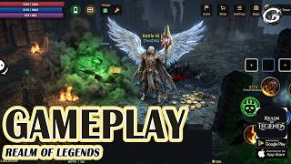 Realm of Legends First Impressions Gameplay - New Mobile Game (Android/IOS)