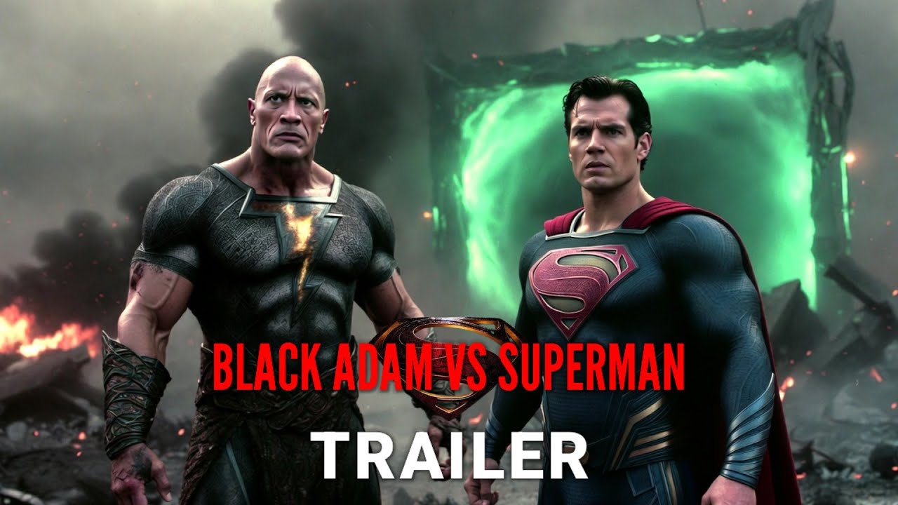 Black Adam vs Superman | New Trailer | Henry Cavill, Dwayne Johnson (2027) 