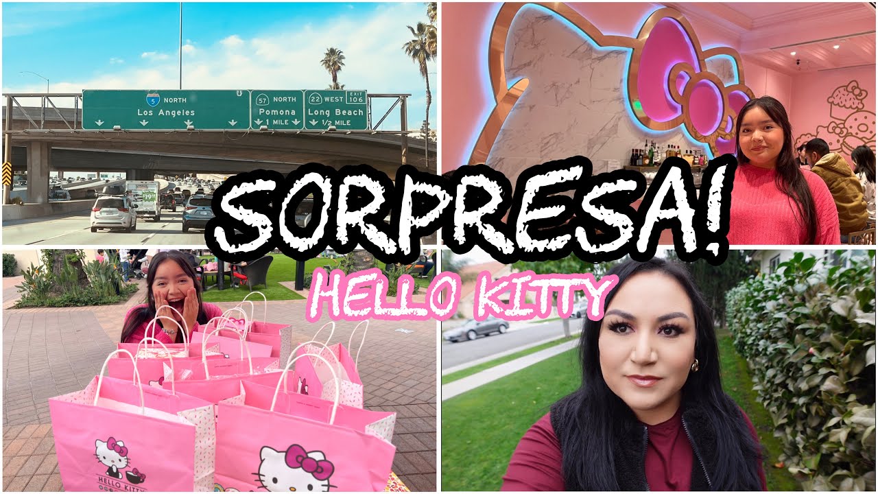 LE DAMOS UNA SORPRESA A ZOE 😱 | VAMOS A CALIFORNIA 💕