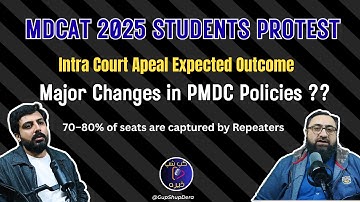 MDCAT 2025 Protest | 80% Seats Taken by Repeaters | What Should Fresher Do Now? Big Crisis Explained