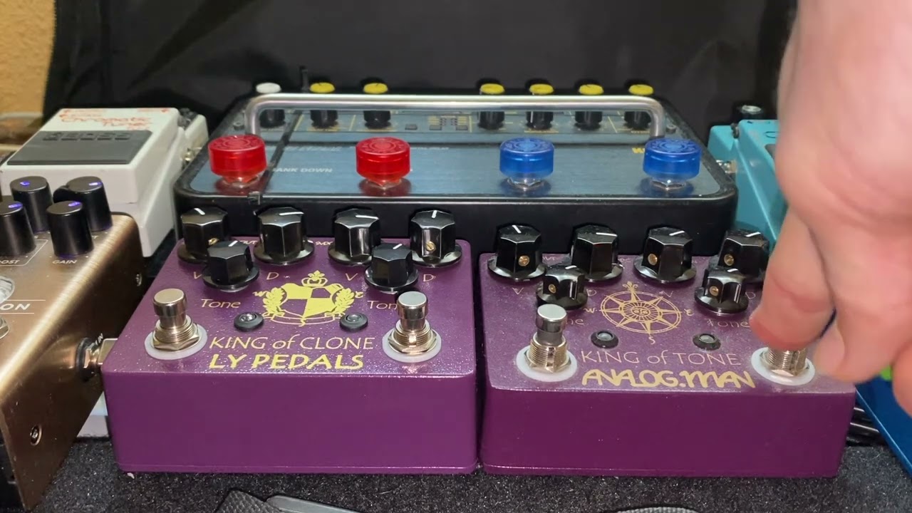 Analogman King of Tone vs LY Pedals King of Clone - YouTube