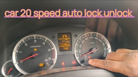 Maruti suzuki swift vdi 2015 central locking auto lock issue 20. Ki speed mein gadi lock