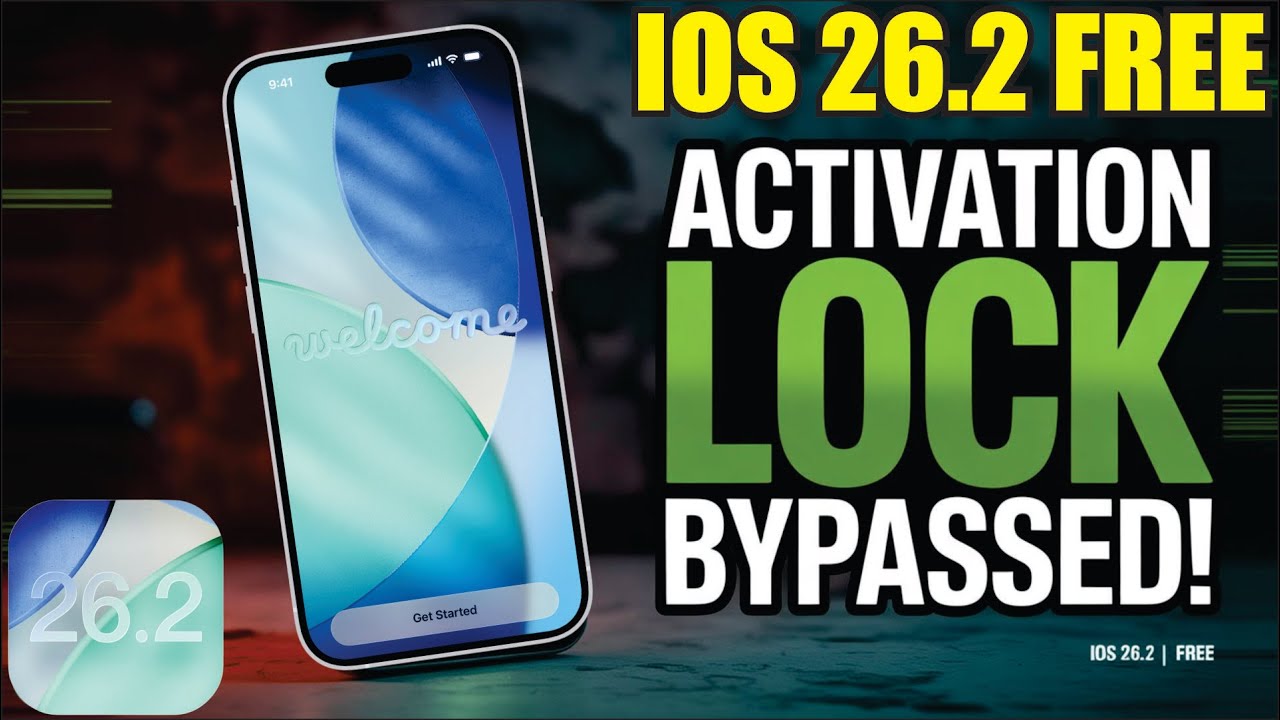 iOS 26.2 iPhone Activation Lock Bypass FREE | 100% Working Method (2026)