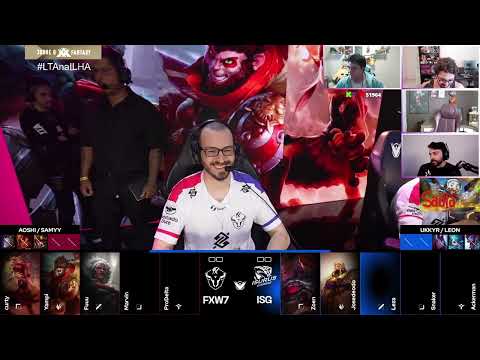 ISURUS x FLUXO W7M | Jogo 1 - MD3 | Primeira Fase | LTA SUL Split 3 - 2025 | Ilha das Lendas
