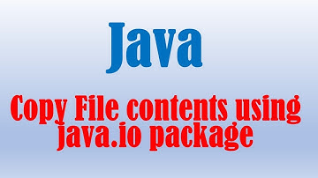 Java - File Copy