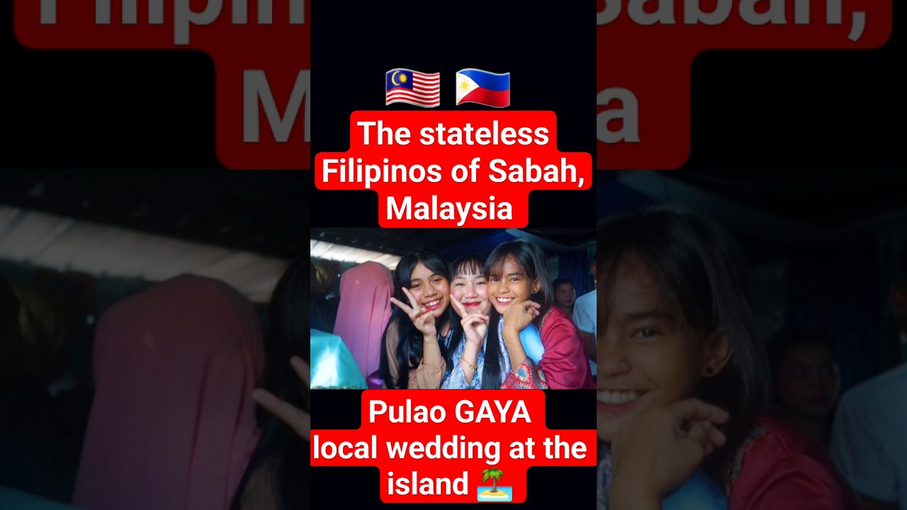 The stateless Filipinos of Sabah Malaysia, Gaya Island, Pulao GAYA ...