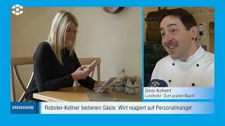 Roboter bedienen beim singenden Gastwirt im Vogtland