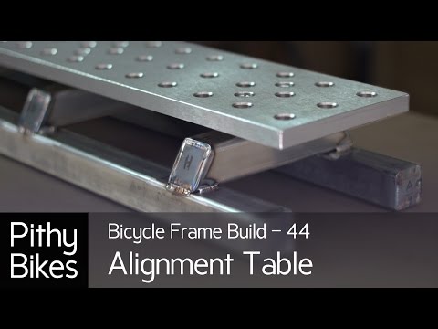 Bicycle Frame Build 44 Tig Weld Alignment Table Youtube