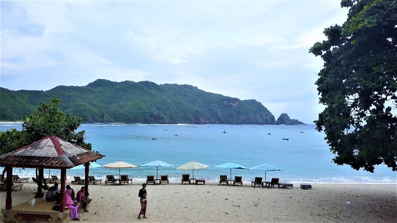 Indahnya Pantai Mawun Lombok HD 720p dji Mavic Pro YouTube