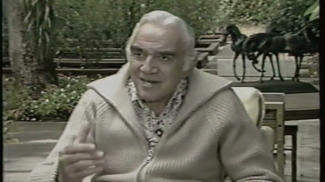 Lorne Greene on the hit show Bonanza