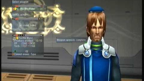 Phantasy Star Universe:Grinding Weapons