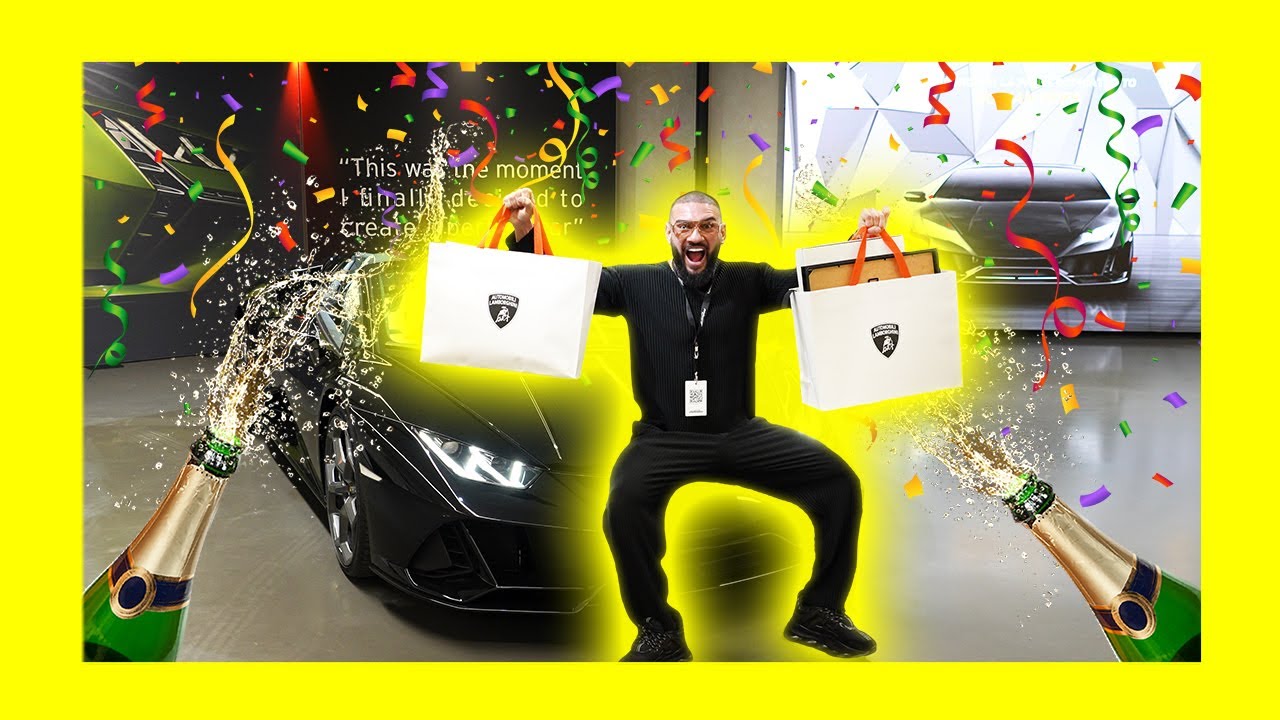 MI-AM LUAT PRIMUL LAMBORGHINI + L-AM RIDICAT DIN FABRICA !!