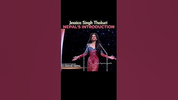 Intro Of Miss Grand Nepal 2025 ❤️🇳🇵#jessicasinghthakuri #missgrandnepal #intro #music