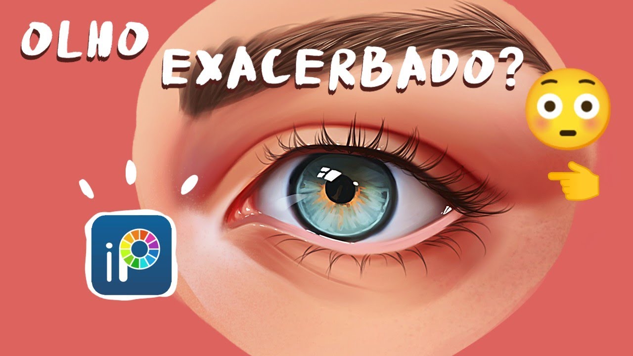 COMO FAZER UM OLHO TOTALMENTE EXACERBADO NO IBIS PAINT X tutorial de